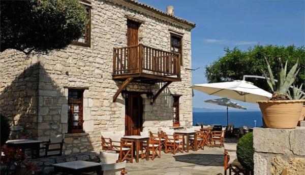 Villa Alkyoni House In Áfitos Exterior foto